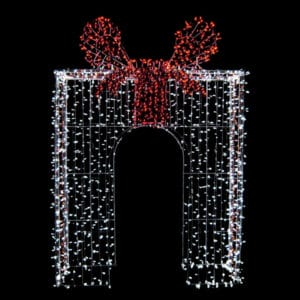 10' 3D Present Arch Holiday Light Display
