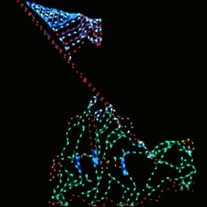 14' IWO Jima Holiday Light Display