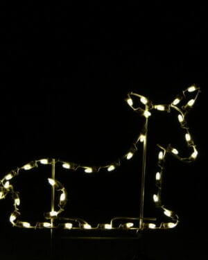 2.5' Laying Deer Holiday Light Display