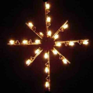 3' Starburst Holiday Light Display