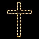 4' Cross Holiday Light Display