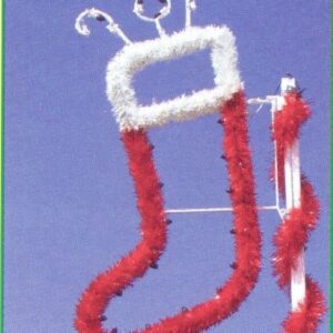 5' Garland Stocking Holiday Light Display