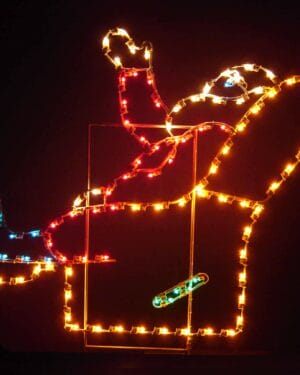 SANTA IN A RECLINER
