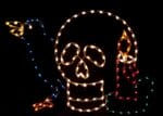 5' Witch's Tools Halloween Light Display