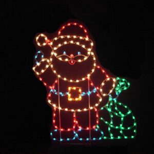 SANTA WITH BAG