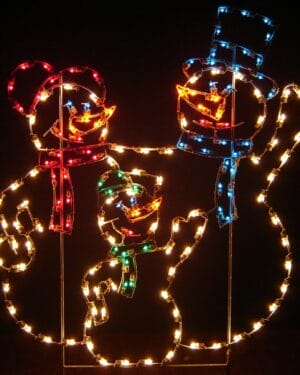 SNOWMAN FAMILY CAROLING