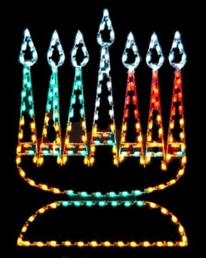 7' Kinara Holiday Light Display