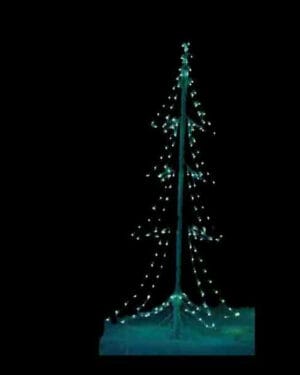 8' 3D Christmas Tree Holiday Light Display