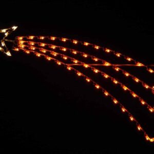 8' Shooting Star Holiday Light Display