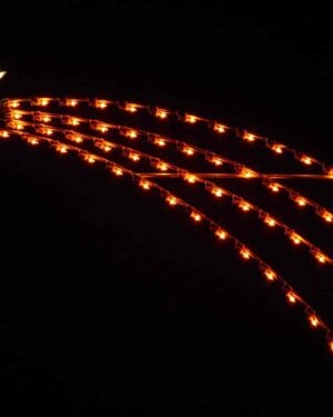 8' Shooting Star Holiday Light Display