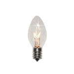 C7 Incandescent Transparent Clear Twinkle Bulbs