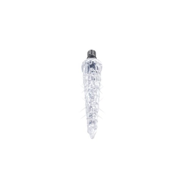 C7 5″ LED Cool White Falling Icicle Lights