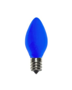 C7 Incandescent Ceramic Blue Bulbs