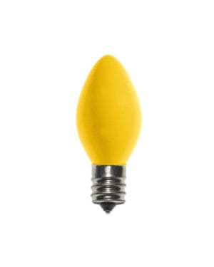 C7 Incandescent Ceramic Yellow Bulbs