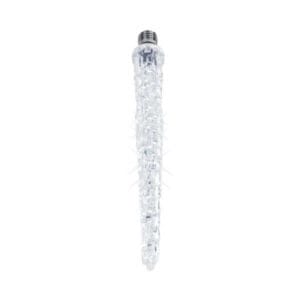 C9 9" LED Cool White Falling Icicle Lights