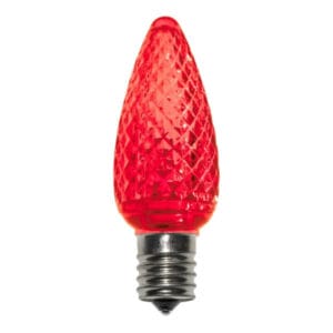 C9 SMD LED RED RETROFIT BULB 25 PACK