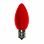 C9 Incandescent Ceramic Red Bulbs