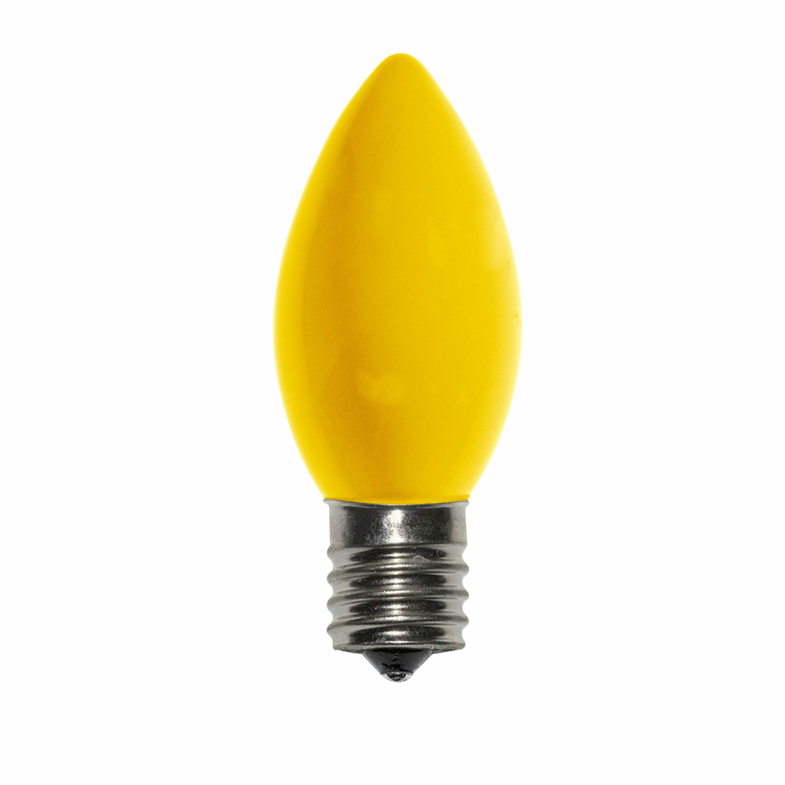 C9 Incandescent Yellow Christmas Bulbs Creative Displays