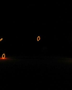 11' Animated Deer Playing Football Holiday Light Display