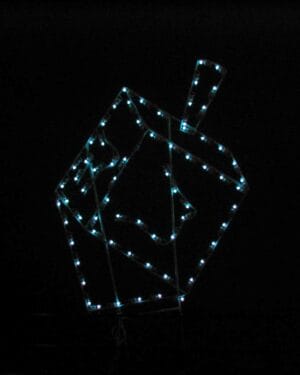 5' Dreidel Holiday Light Display