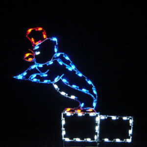 Penquin Holiday Display