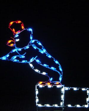 Penquin Holiday Display