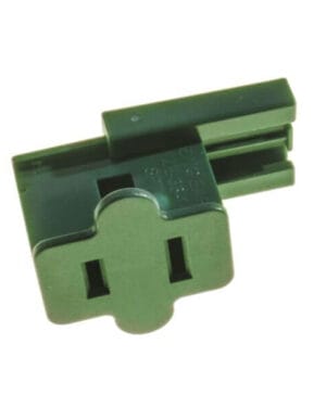 Female Attach On Vampire Plug SPT-1, Green 10 Pack