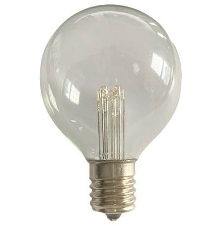 G50 LED Warm White Globe Patio Bulb