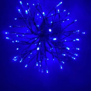 5MM LED Blue Starburst