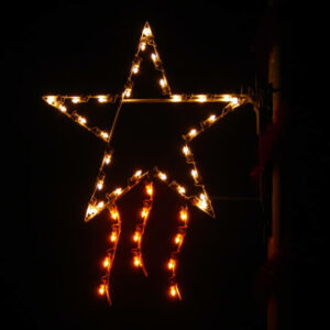 4' Silhouette Majestic Star Holiday Light Display