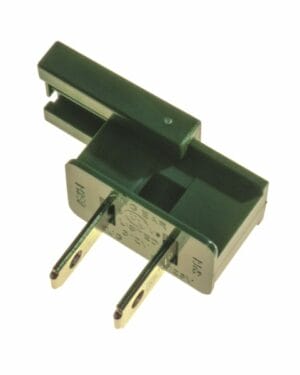 Male Attach On Vampire Plug Spt-1, Green 10 Pack