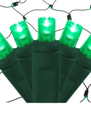 5MM LED Green Net Light Strings