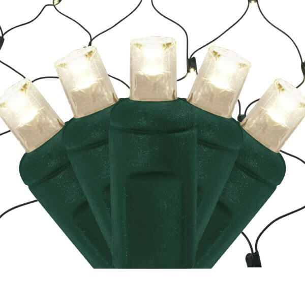 5MM LED Warm White Net Light Strings
