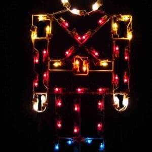 5' Nutcracker Holiday Light Display