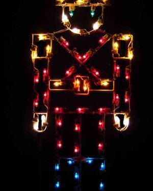 5' Nutcracker Holiday Light Display