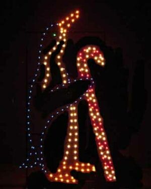 PENGUIN WITH CANDY CANE