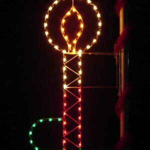 7 FOOT SILHOUETTE CANDLE