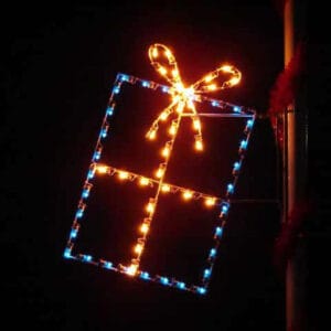 4' Silhouette Package Holiday Light Display