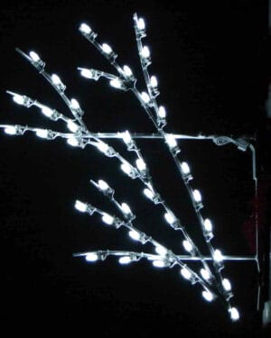 4' Silhouette Sprigg Holiday Light Display