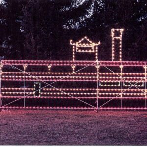 35' Riverboat Holiday Light Display