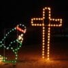 4' Shepherd Boy Kneeling Holiday Light Display