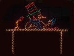 12' Snowman DJ Holiday Light Display