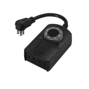 TWO OUTLET MECHANICAL PHOTOCELL TIMER