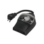 TWO OUTLET MECHANICAL TIMER WITH 48 PINS FOR EXACT TIMING