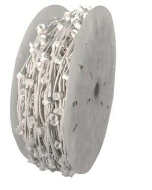 C7 SPT-1 500' 6" Centers White Weather-X® Cord Spools