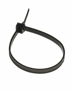 4" Black Wire Tie 100 Pack