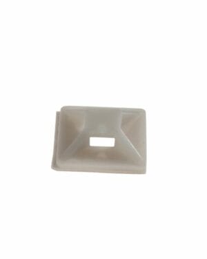 3/4" White Wire Tie Mount 100 Pack