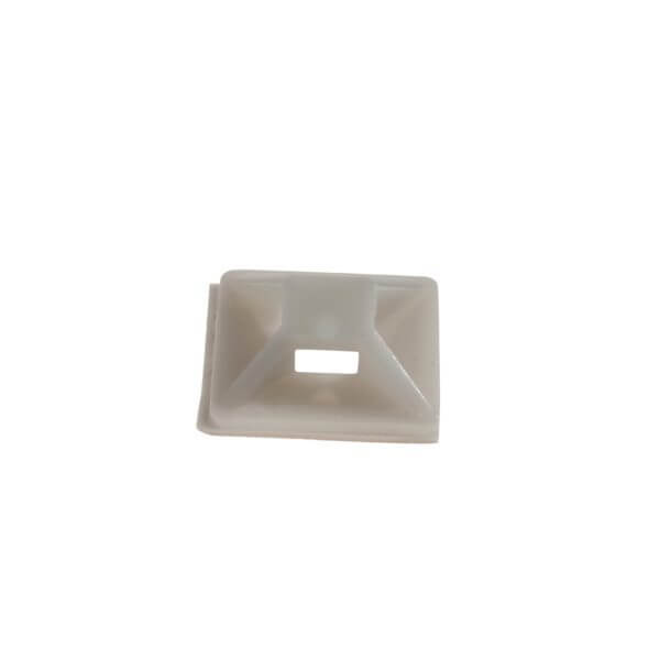 3/4" White Wire Tie Mount 100 Pack