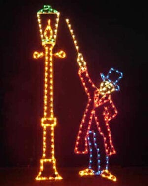 YULETIDE LAMP AND LAMPLIGHTER
