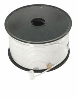Weather-X® 1000' SPT-1 White Zip Cord